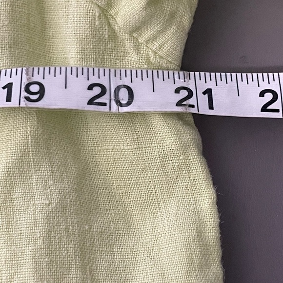 Liz and June Hand-Painted Linen Top & Pants Set – Size Large - Picture 11 of 16